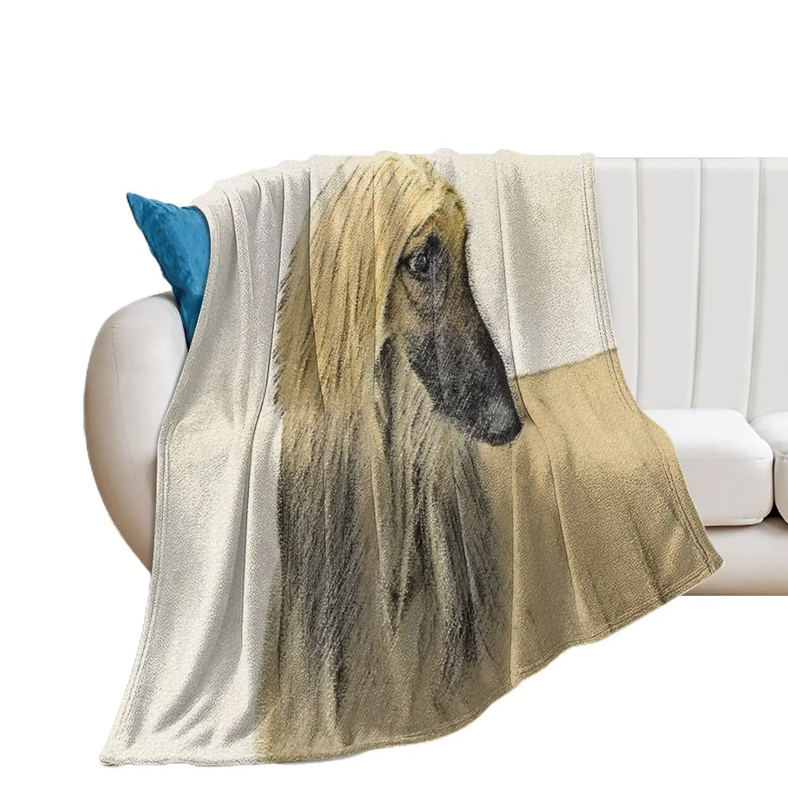 

Afghan Hound Throw Blanket Decorative Beds Comforter Large Blankets For Bed Blankets