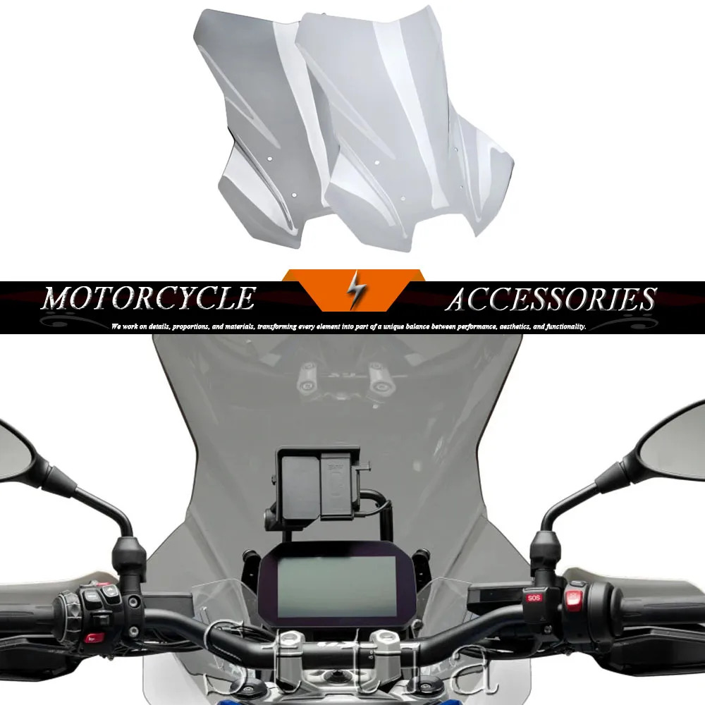 

Motorcycle Accessories For BMW R1300GS NEW Expanded Windscreen Windshield GS1300 R1300GS Adventure Wind Deflector Screen Fairing