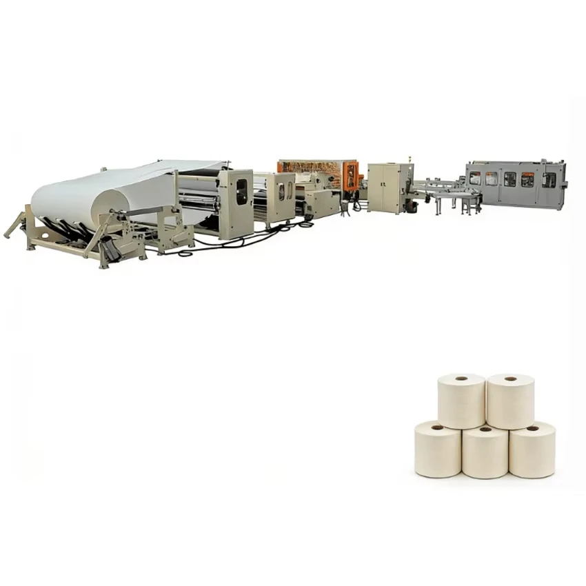 Small Investment Three Sets Perforation Unit JRT Jumbo Roll Toilet Tissue Paper Kitchen Towel Making Machine Price