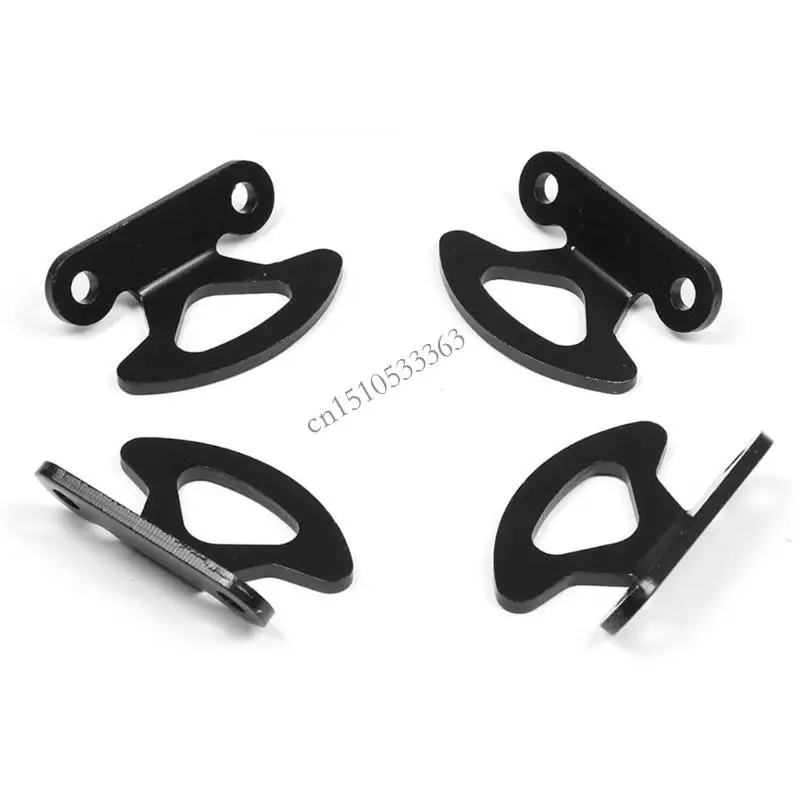 

090E Pickup Truck Bed Anchors Points Bracket Holders, 4Pcs, Tie Down Support Fit for F150 Safe Transport Secure Hauling Needs