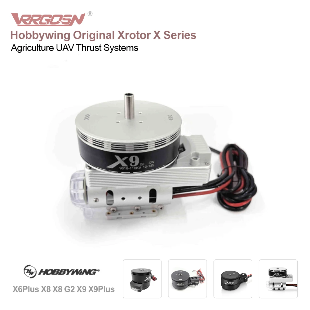 Hobbywing Original X6 Ppus X8 X8G2 X9 X9 Plus Power Xrotor FOC Combo ESC Motor CW/CCW Propellers Multirotor AG UAV Drone