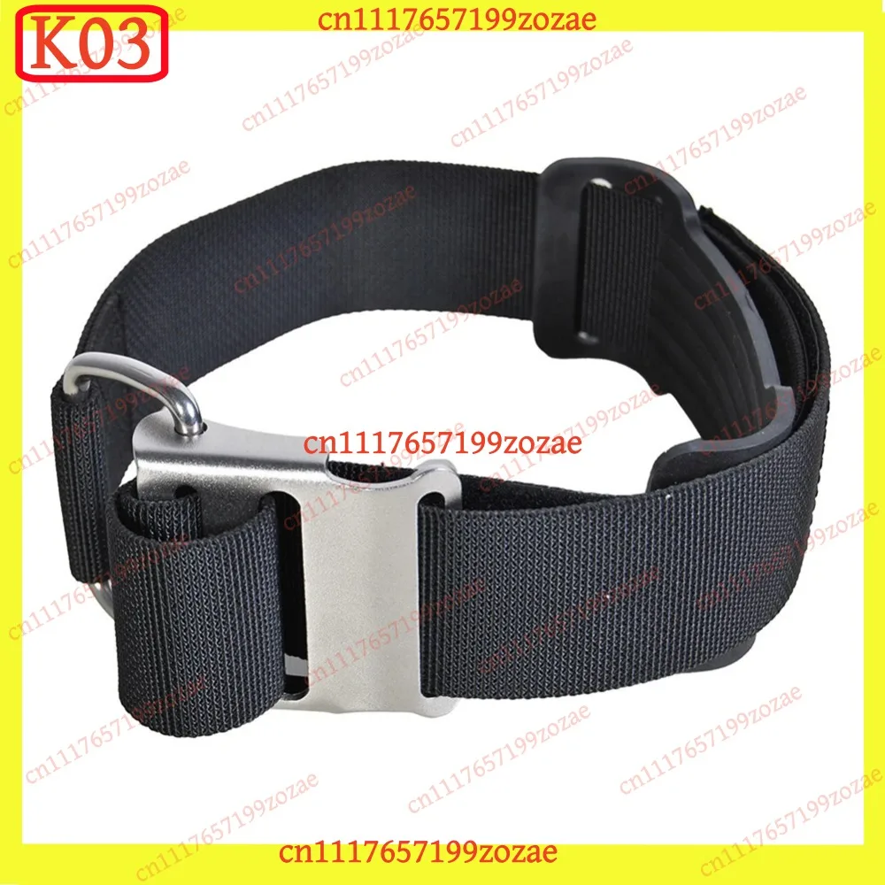 Nylon Scuba Diving Tank Band with Stainless Steel Cam Lock Buckle for 12L Cylinder, Replacement Parts