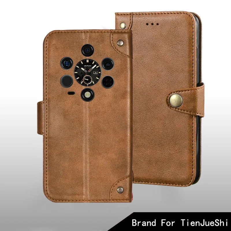 Etui Ulefone Armor 28 Ultra Metalowa klamra retro Skórzane etui na telefon Ulefone Armor 28 Ultra Akcesoria — zdjęcie produktu 2