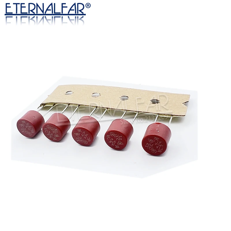 Round Fuse Slow Blow T500mA T1A 2A 2.5A T3.15A 4A 5A 6.3A 8A 10A 250V 382 Plastic T2A LCD TV Power Board Commonly Water Purifier