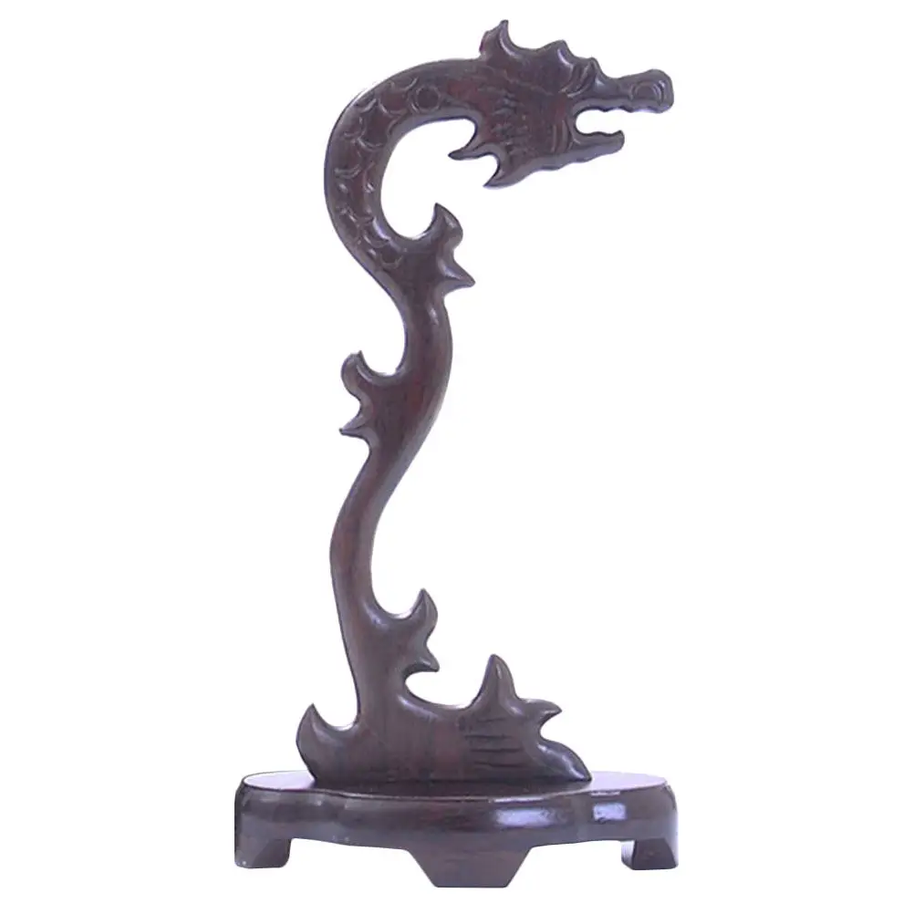 

Wooden Jade Ware Organizer Stand for Necklace Bracelet Display Jewelry Holder Rack Home Living Room Bedroom Decorative Use