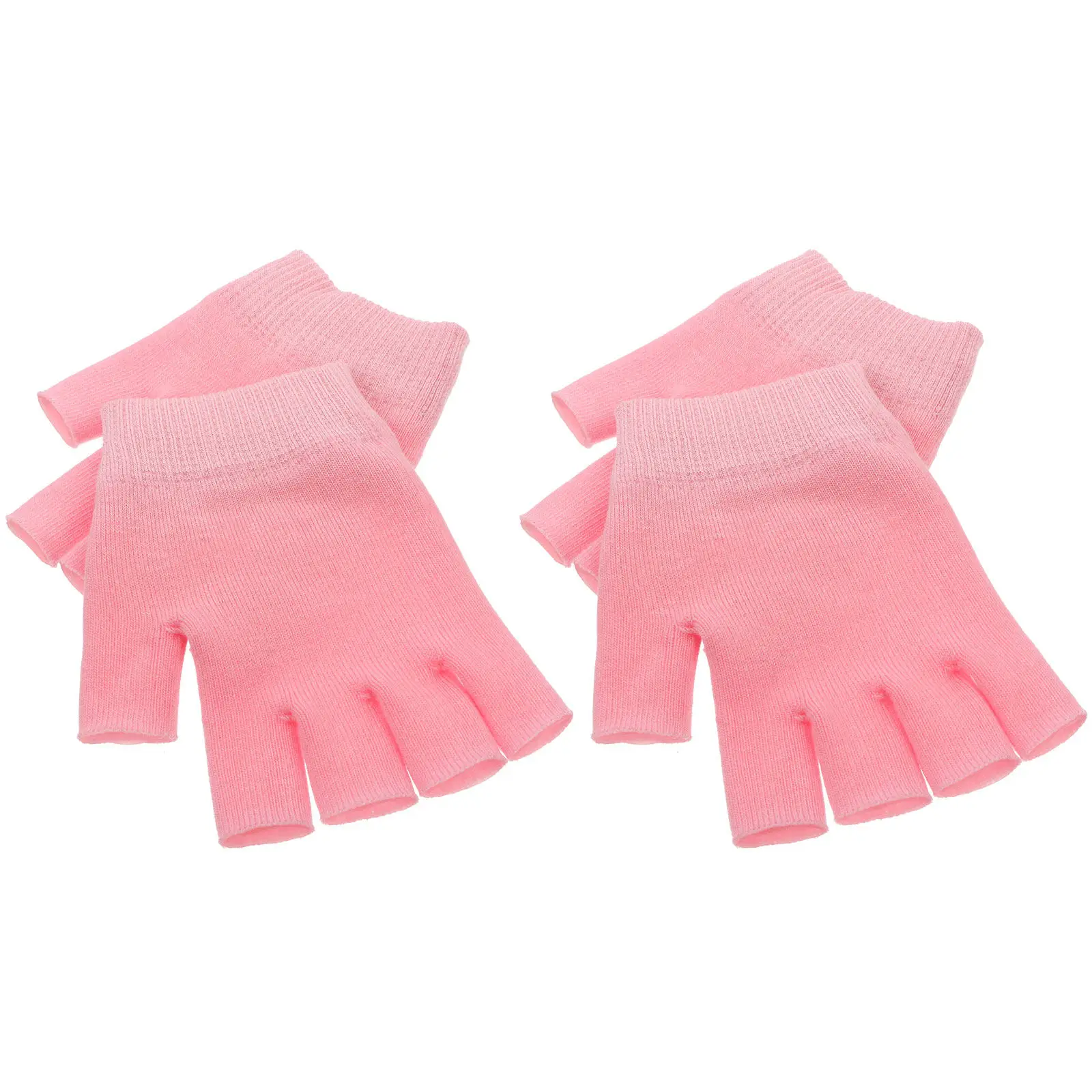 2Pairs Skin Care Gloves Gel Therapy Hand Gloves Moisturizing Comfortable Lightweight for Fine Lines Wrinkles Dullness Relief