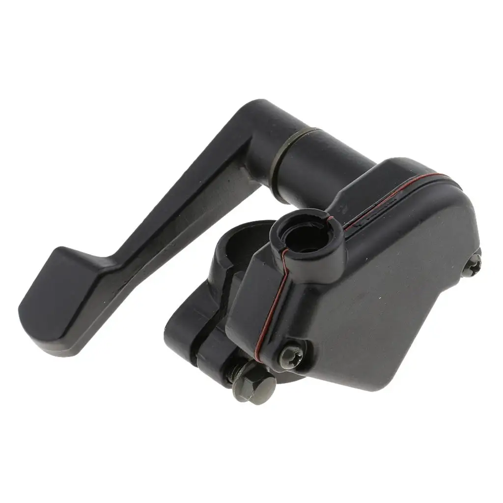

Throttle Thumb Assembly Metal Black Durable Replacement for ATV Quad Bike 49cc 22mm Handlebar Kit