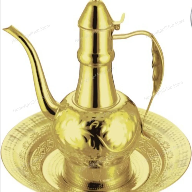 

Retro Teapot, Traditional Style Teapot, A Set of Home and Restaurant Supplies with Ethnic Style