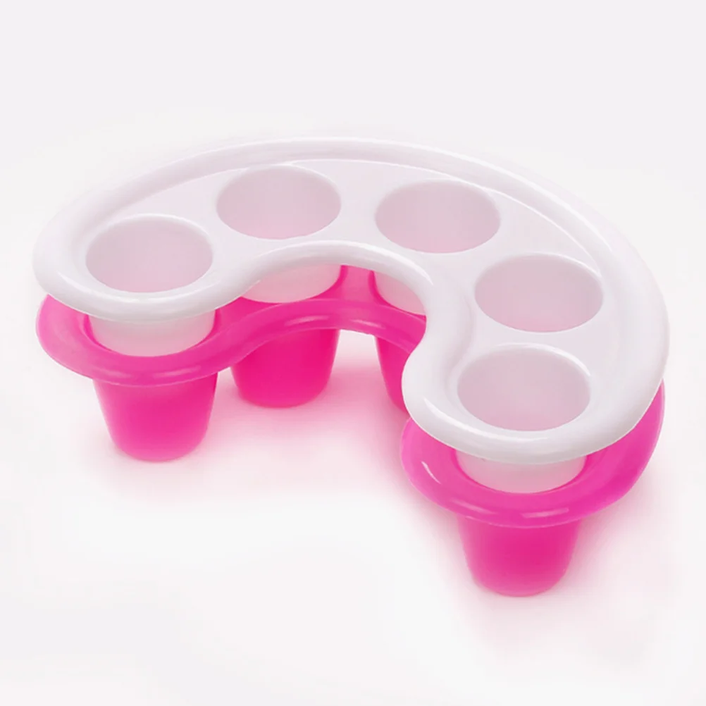 2Pcs Nail Soaking Bowls Sturdy Manicure Supply for Polish Removal Nail Art Finger Soak Bowls Manicure Bowl Finger Soaking Bowl