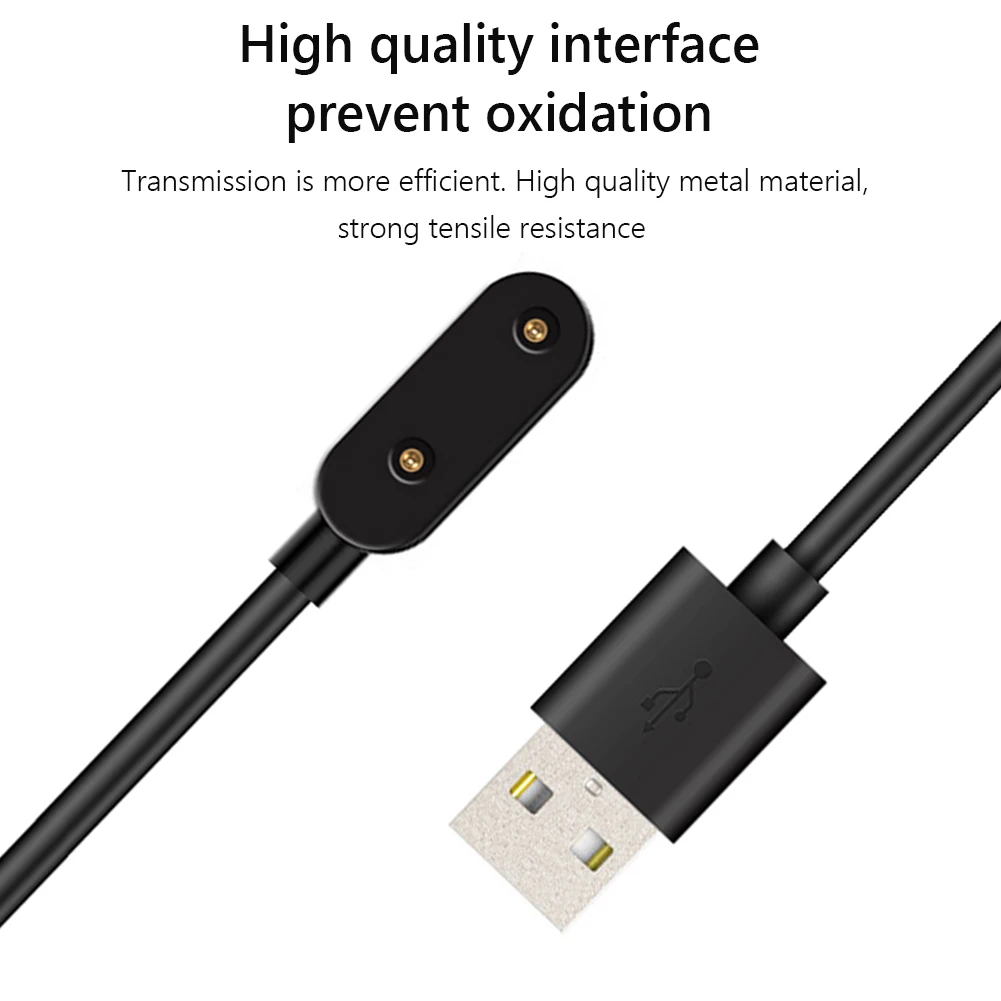 

USB Magnetic Charging Cable Replacement Charger Cord 1M for Huawei Band 7/Honor Band 6/6 Pro for Huawei Children Watch 4X/4X Pro