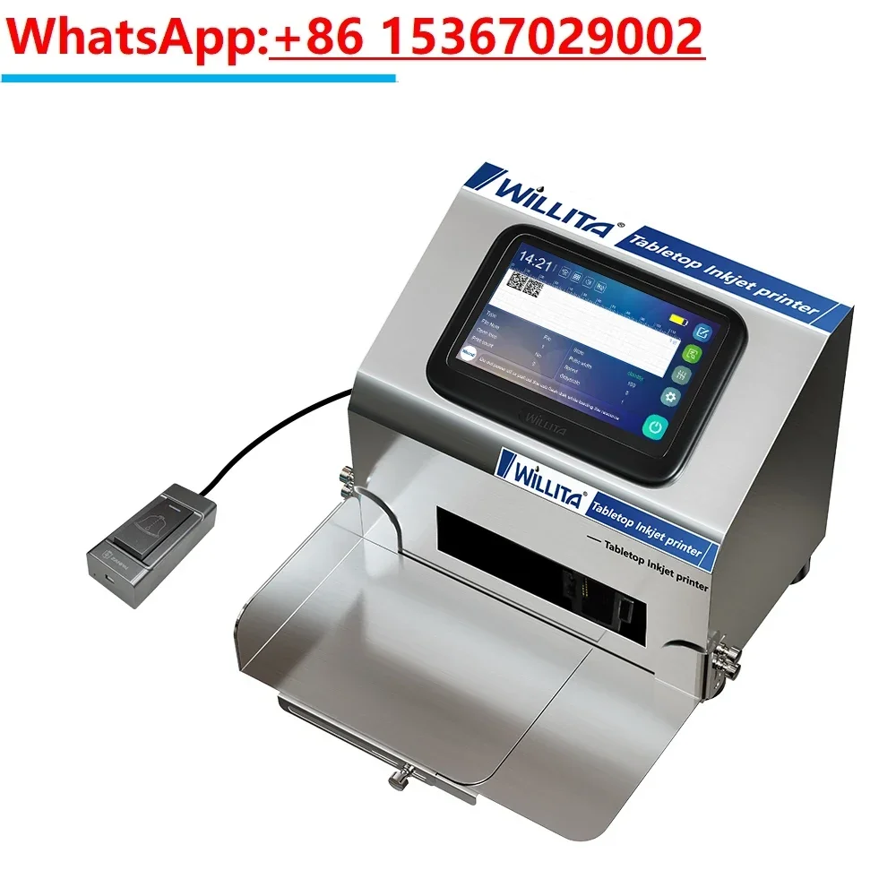 Desktop Smart Static Printers Eco Solvent PVC ID Card Inkjet Printer Desktop Inkjet Printer Expiry Date Logo Code Printing