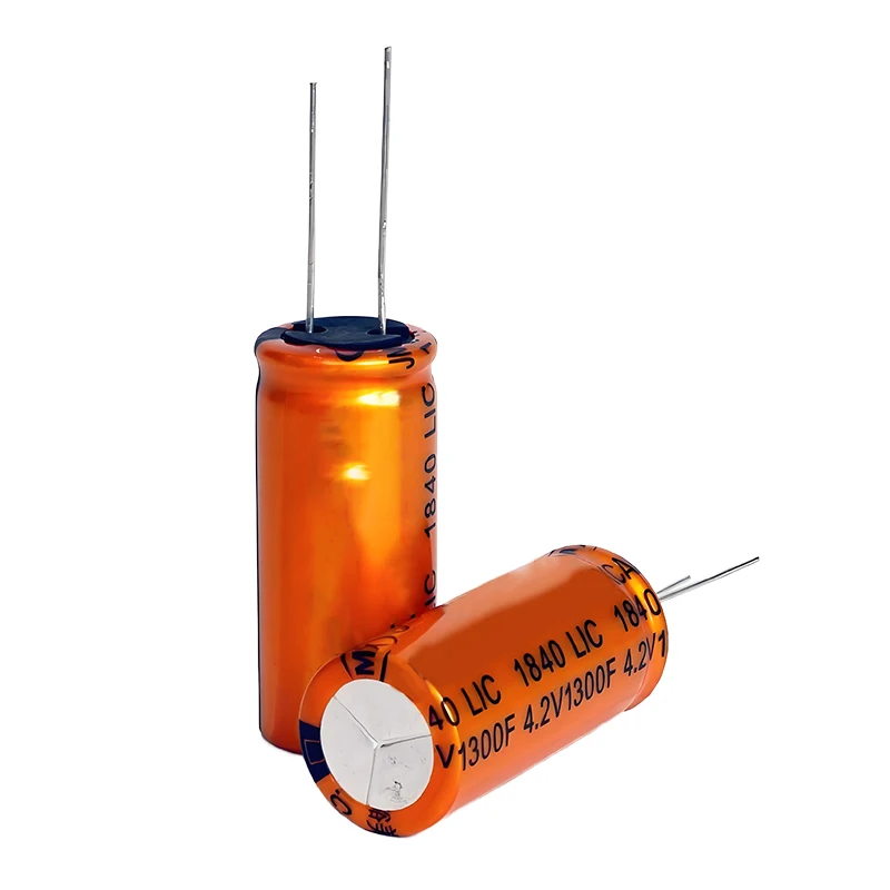 Customizable 3.8V/4.2V 1300F High Energy Farad Capacitor Double Layer 650mah Super Capacitor