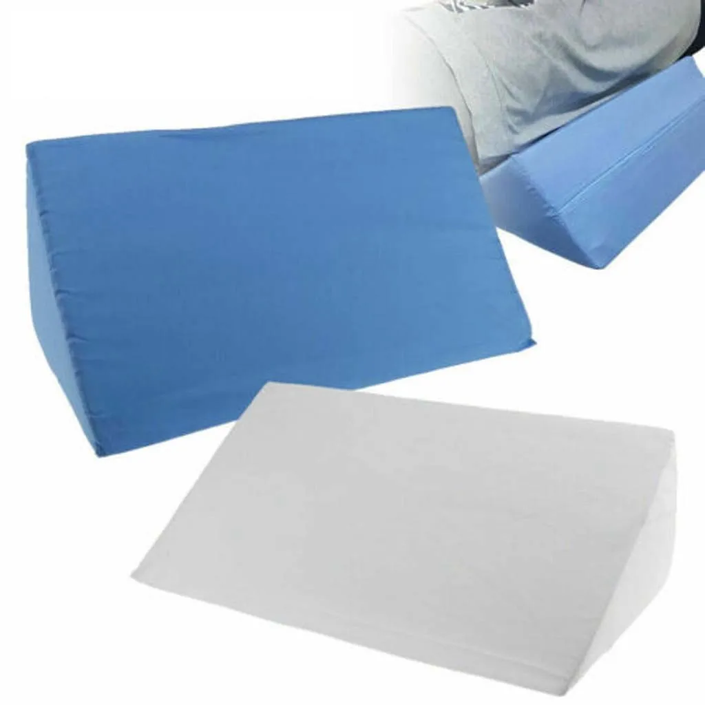 Body Bed Wedge Pillow Soft Reflux Foam Bed Wedge Leg Back Lumbar Support Cushions Orthopedic Acid Reflux Bed Wedge Pillow