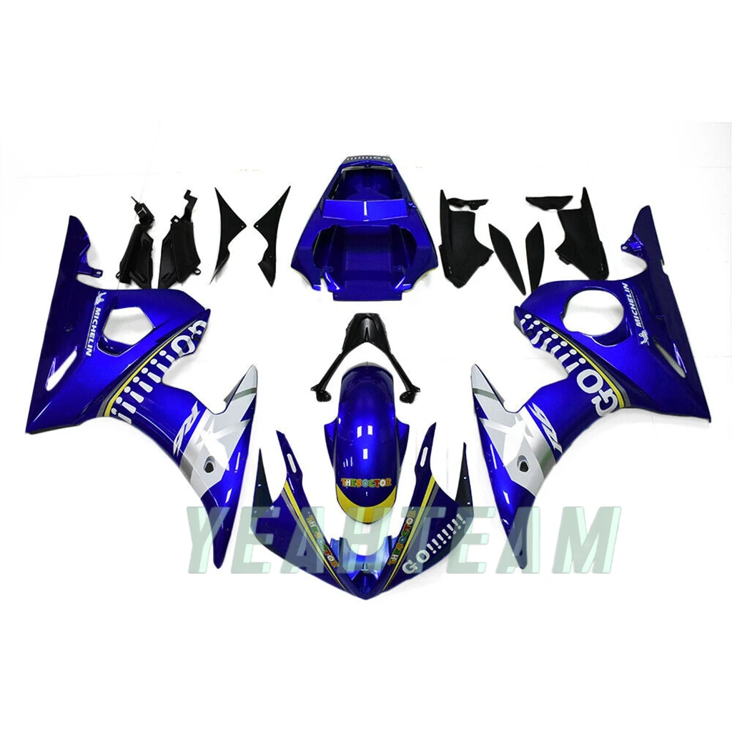 Fairing Kit R6 03 04 05 for Yamaha YZF R 6 2003 2004 2005 Motorcycle Racing Customized Shell Aftermarket Body Parts