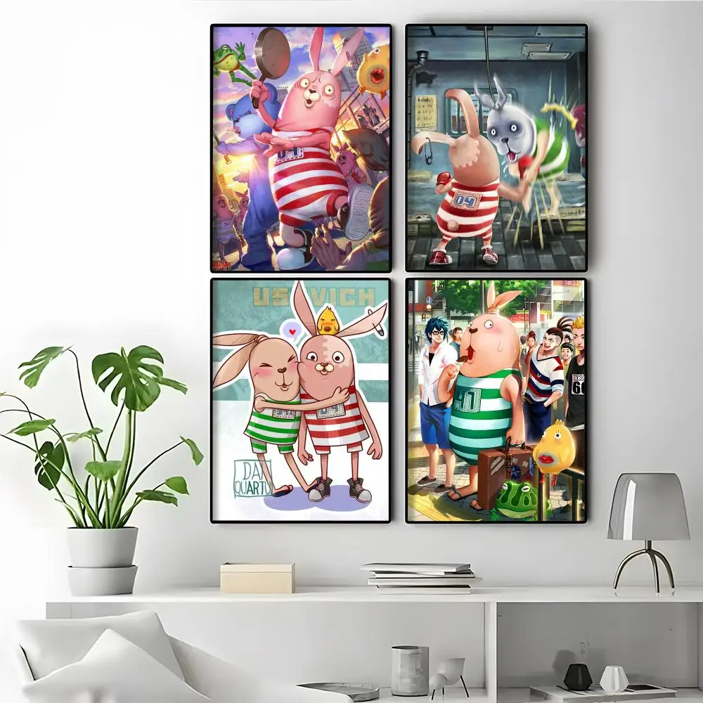 Anime U-Usavich Student Housing Essentials Cozy Room Additions Trendy Room Accessories Poster