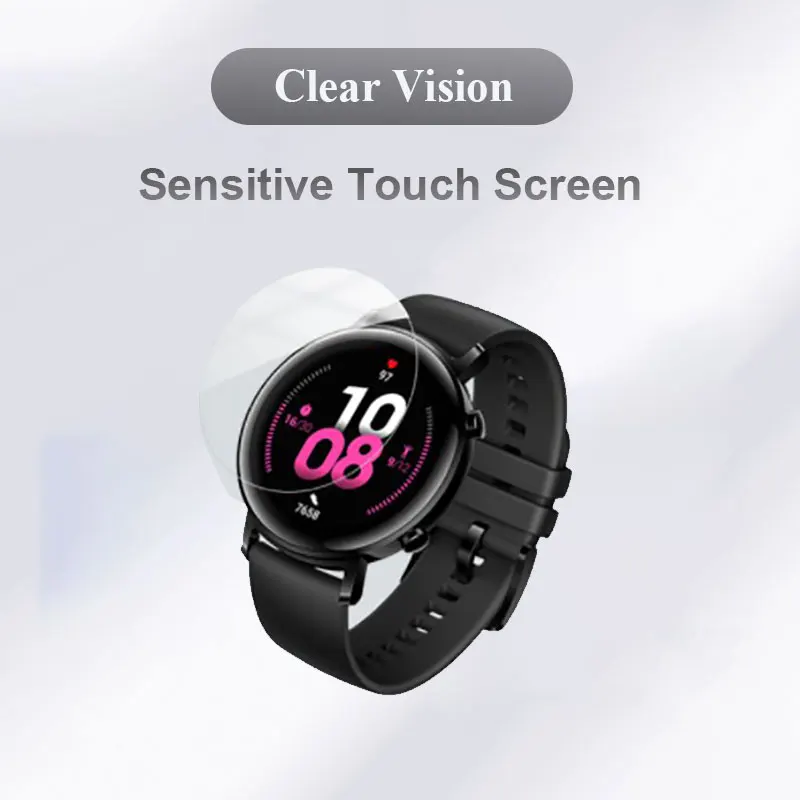 Film For Huawei Watch GT 2 42mm 46mm Screen Protector GT 2e TPU Glass For GT2/GT2e Curved Scratch Proof Protective Accessories