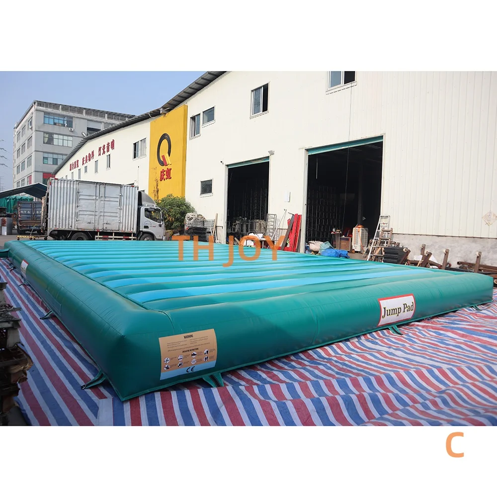 by ship to door, custom made inflatable jump pillow giant Jumping Bounce Pads for kids and adults