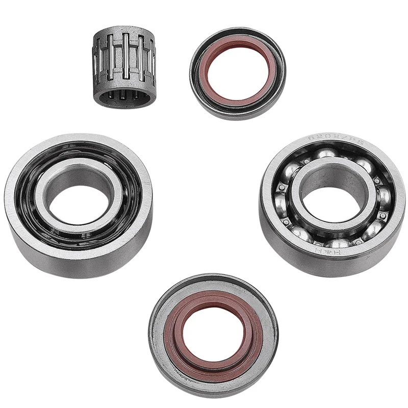 4X Crankshaft Crank Bearing Oil Seals Kit For Stihl MS361 MS 361 Chainsaws Parts 9503-003-4266 9503-003-0354