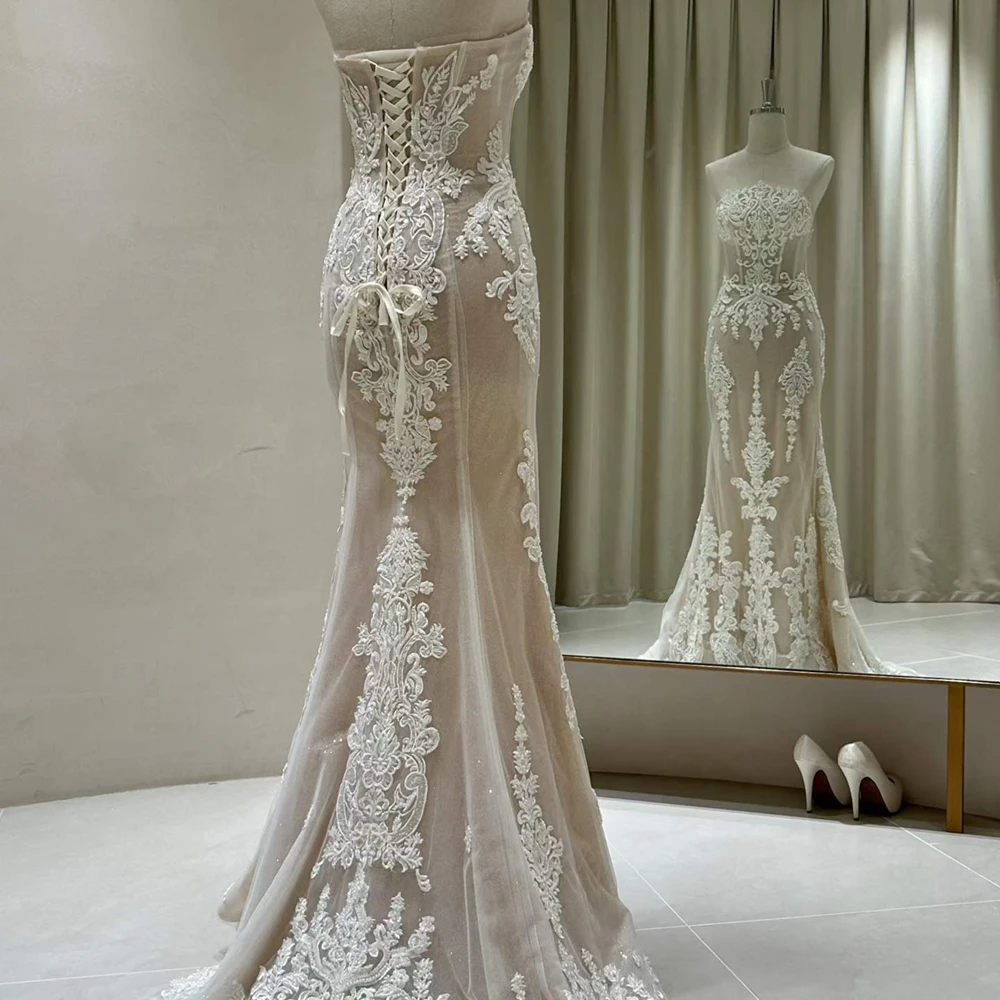 This Season Wedding Dress Organza Customized Sleeveless Detachable Train A-line Bridal Dresses vestidos de novia boda