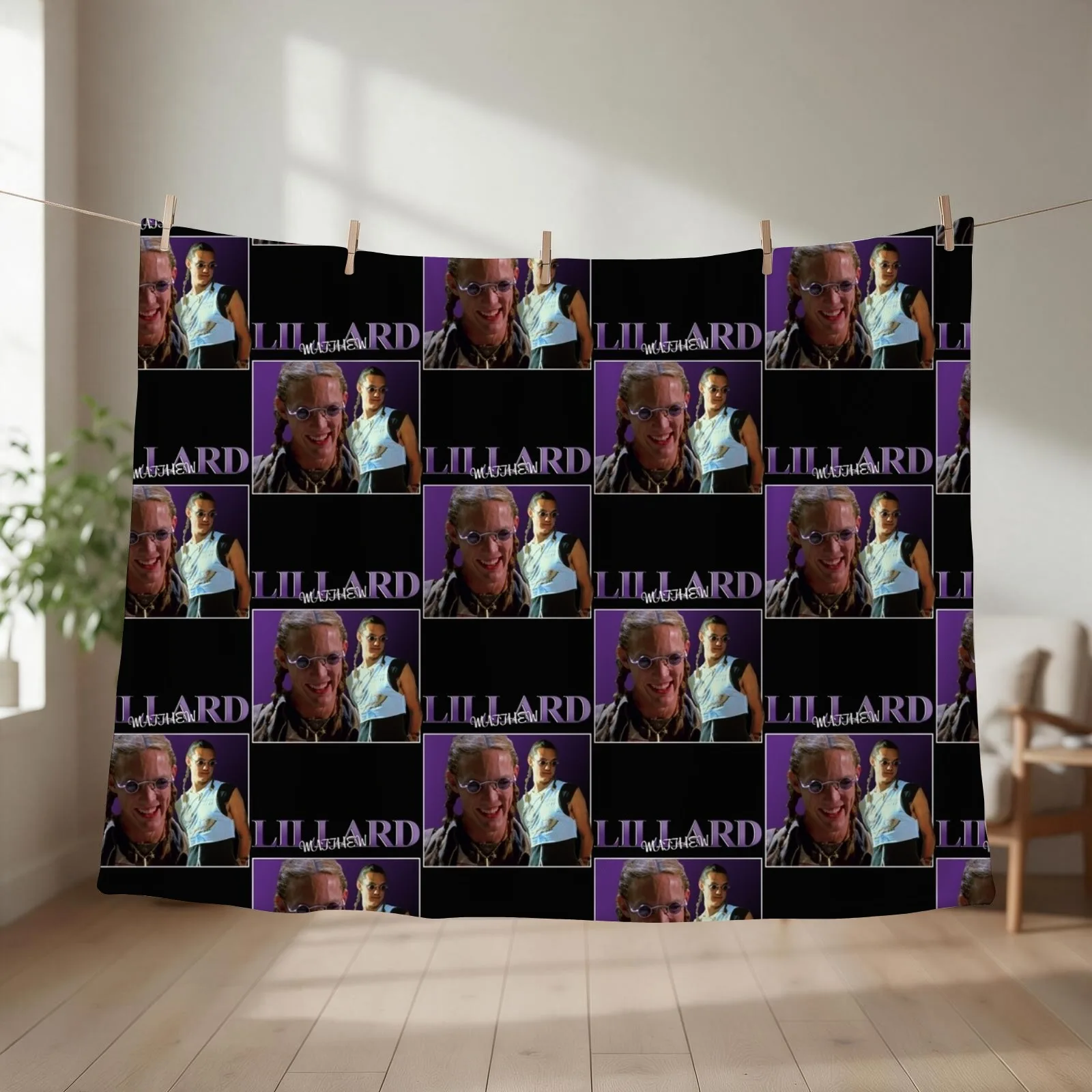 des années 90 Matthew Lillard Throw Blanket halloween Tourist Designers Thermals For Travel Blankets