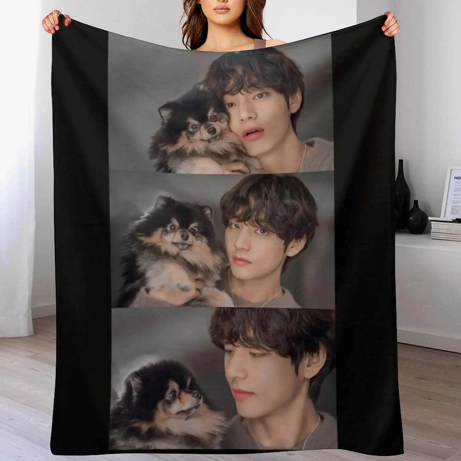 

Yeontan Throw Blanket Soft Cozy Blanket for Pet Kids Adults