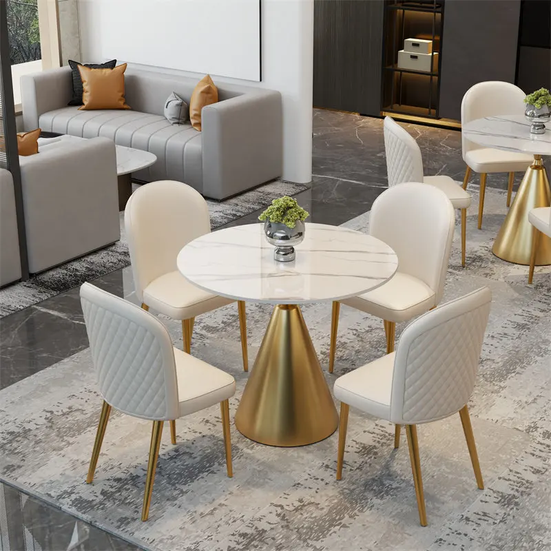 W*- Customizable Small Table Italian Minimalist Rock Board Little Red Riding Book Casual Coffee Home Small