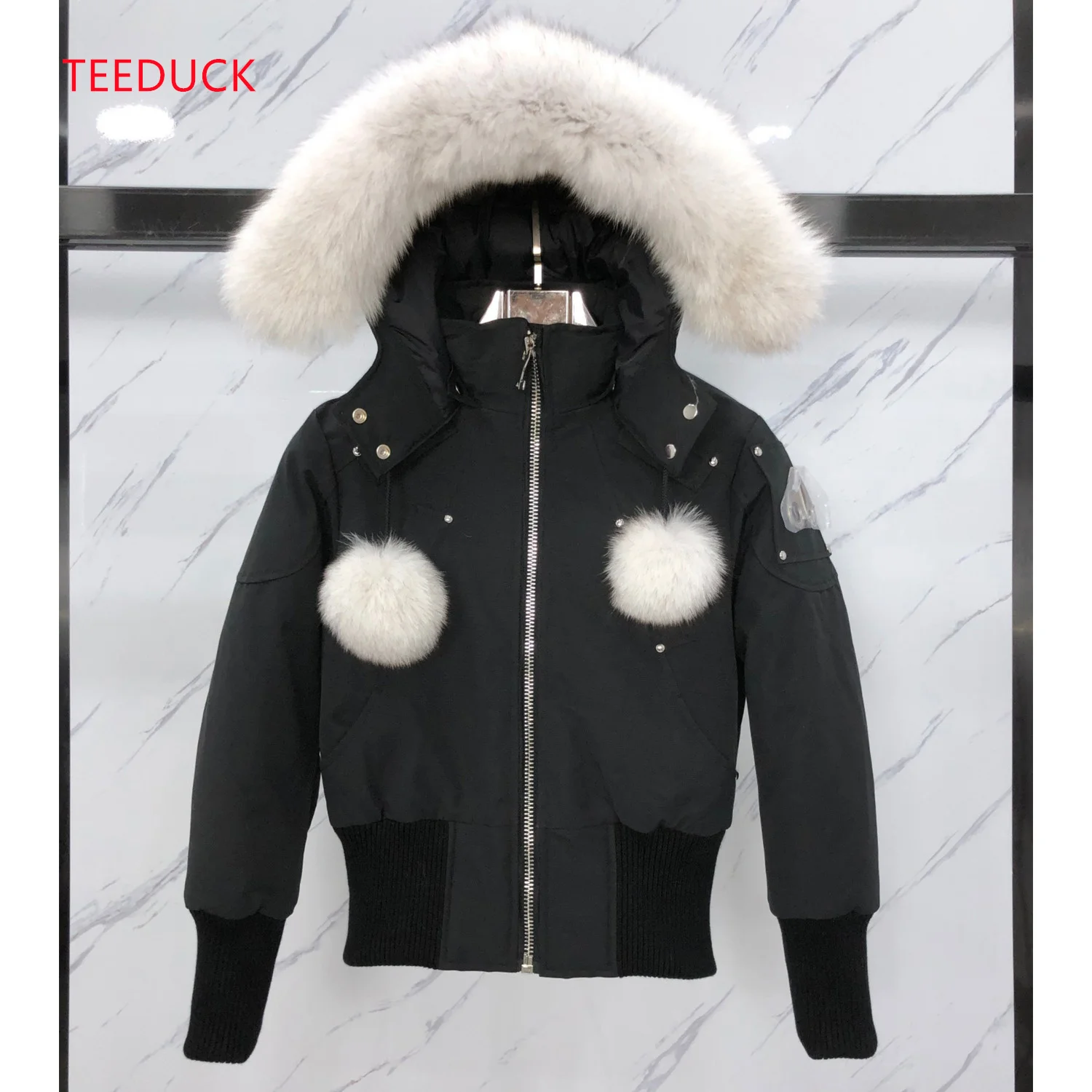 سترة كندية فاخرة من أفضل العلامات التجارية الفاخرة، معطف شتوي مقاوم للماء للنساء، سترة نسائية 90% من Goose Down، معطف Parker Expedition لـ -30 ° #1