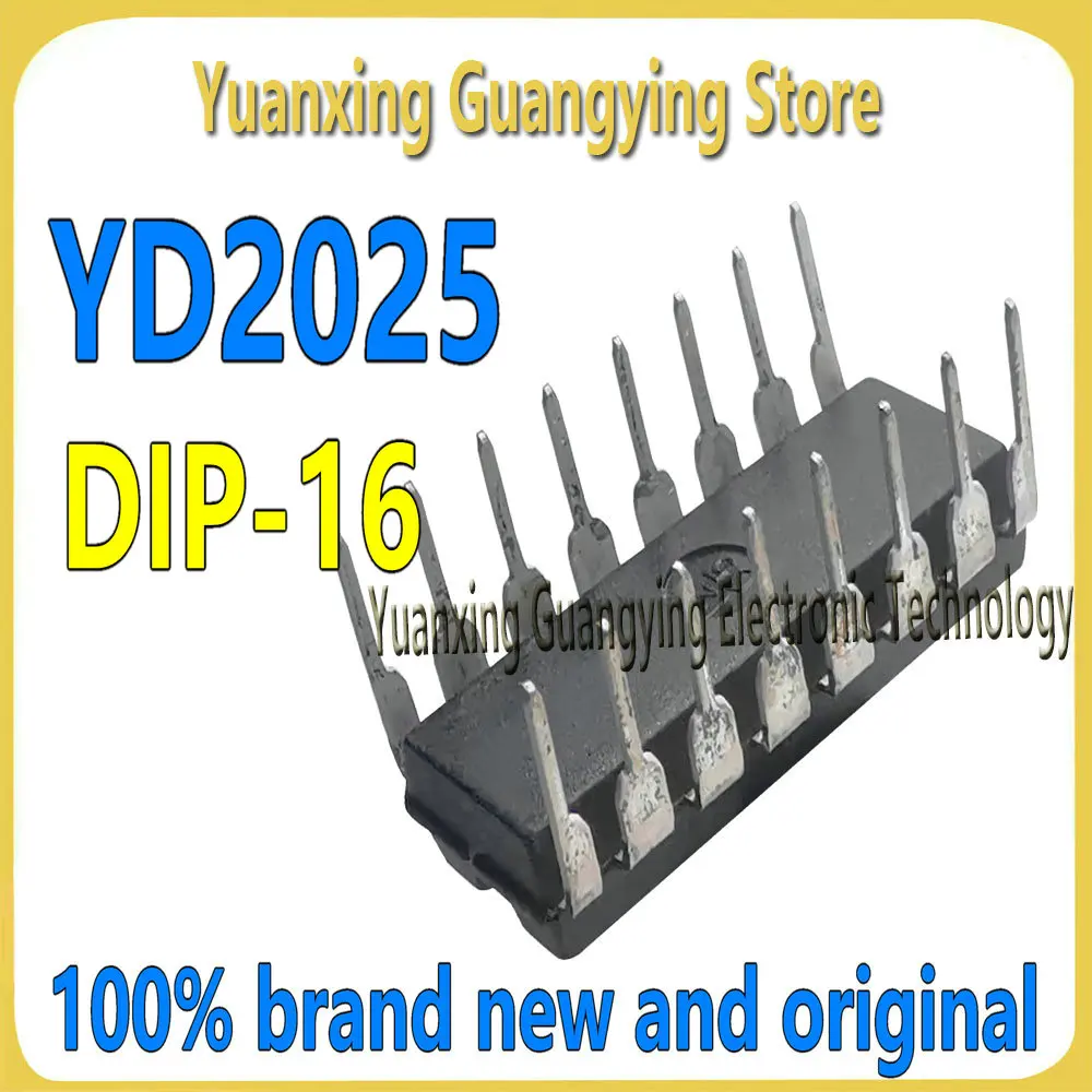 (5 pieces) YD2025, YD2025H, YD 2025 DIP-16 Audio Amplifier Chip, Power Amplifier Block Integrated Circuit, 100% Brand New