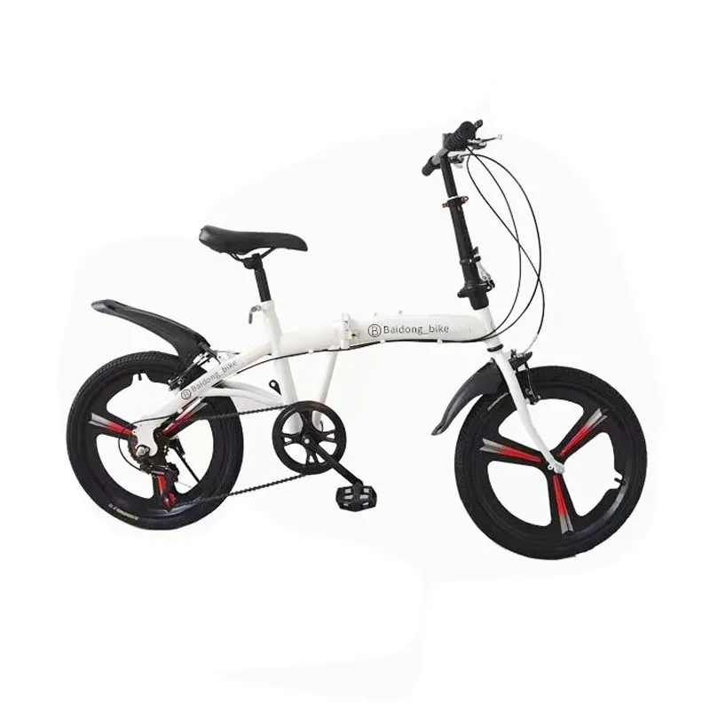 20 Inch Portable Foldable Adult Bicycle Disc Brake Variable Speed Road Bike Can Be Customized For Children\'s Mountain Bikes 2024