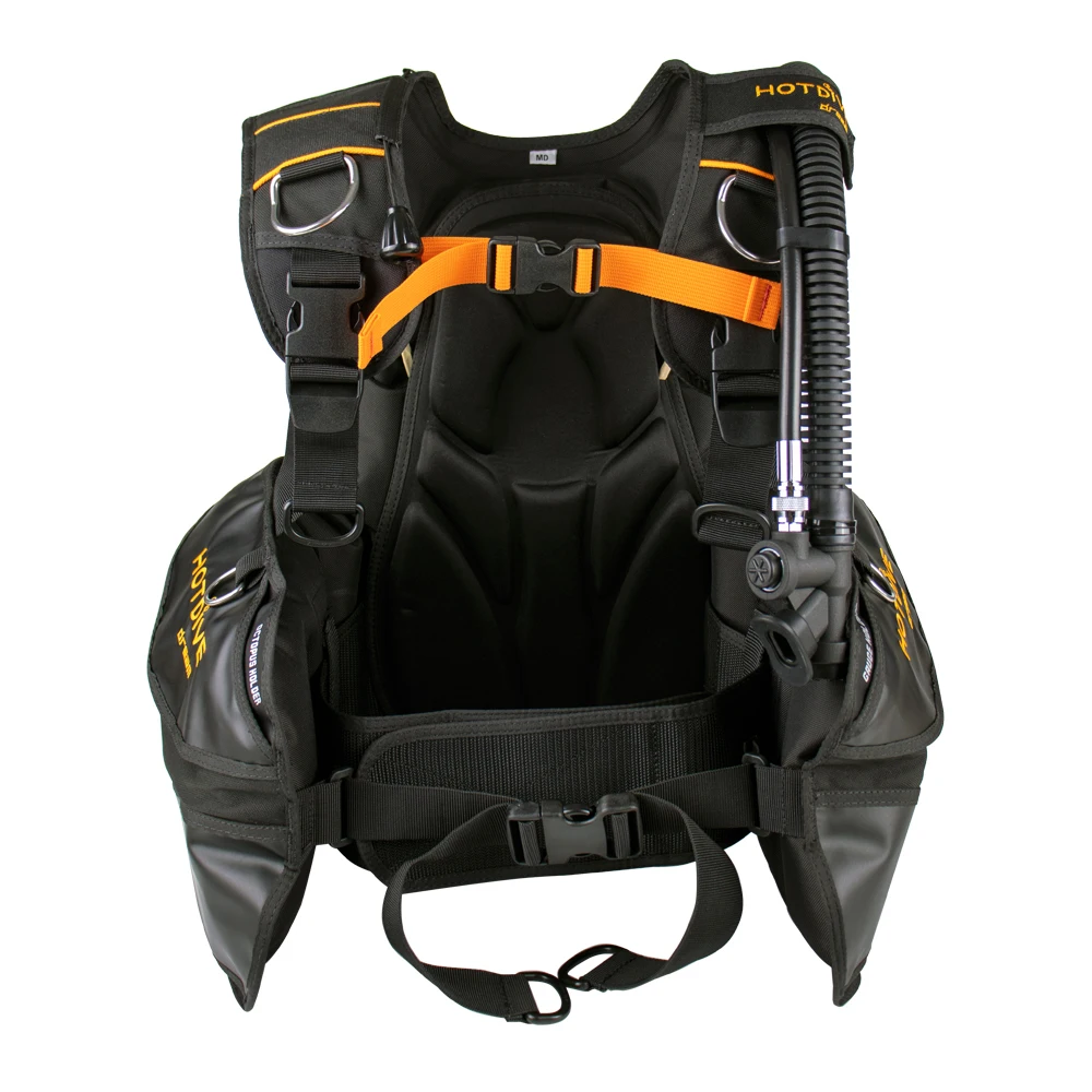 HOTDIVE Diving BCD Vest Lightweight Durable Diving Buoyancy Compensation Device BCD Jacket