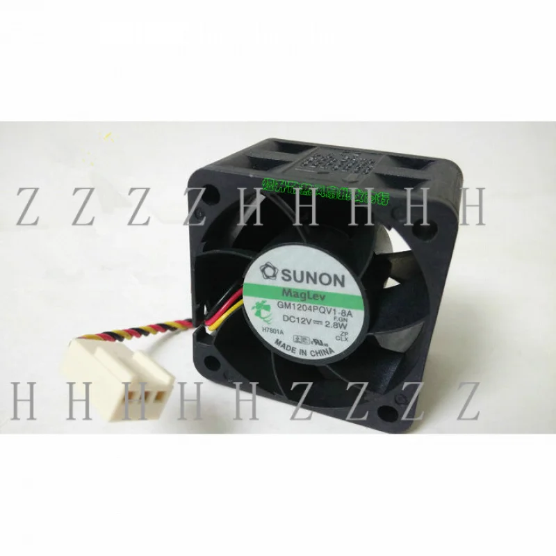 

Z Sunon Maglev GM1204PQV1-8A DC 12V 2.8W 40x40x28mm 3 Pin Case/CPU Cooling Fan