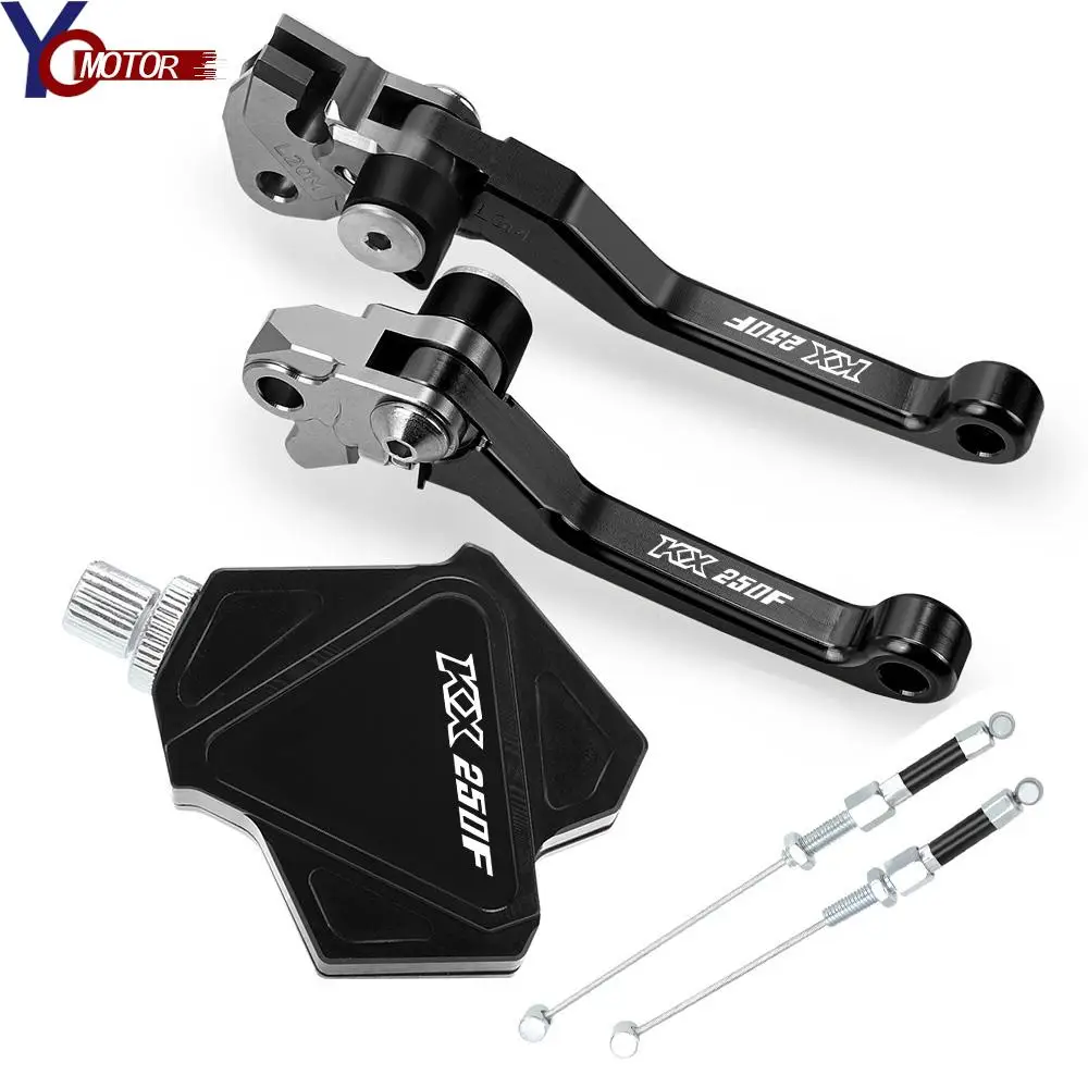 

Аксессуары для мотоциклов, рычаг тормозной муфты, легко тянущий комплект рычага сцепления для KAWASAKI KX250F 2004 KX 250F KX250 F, детали