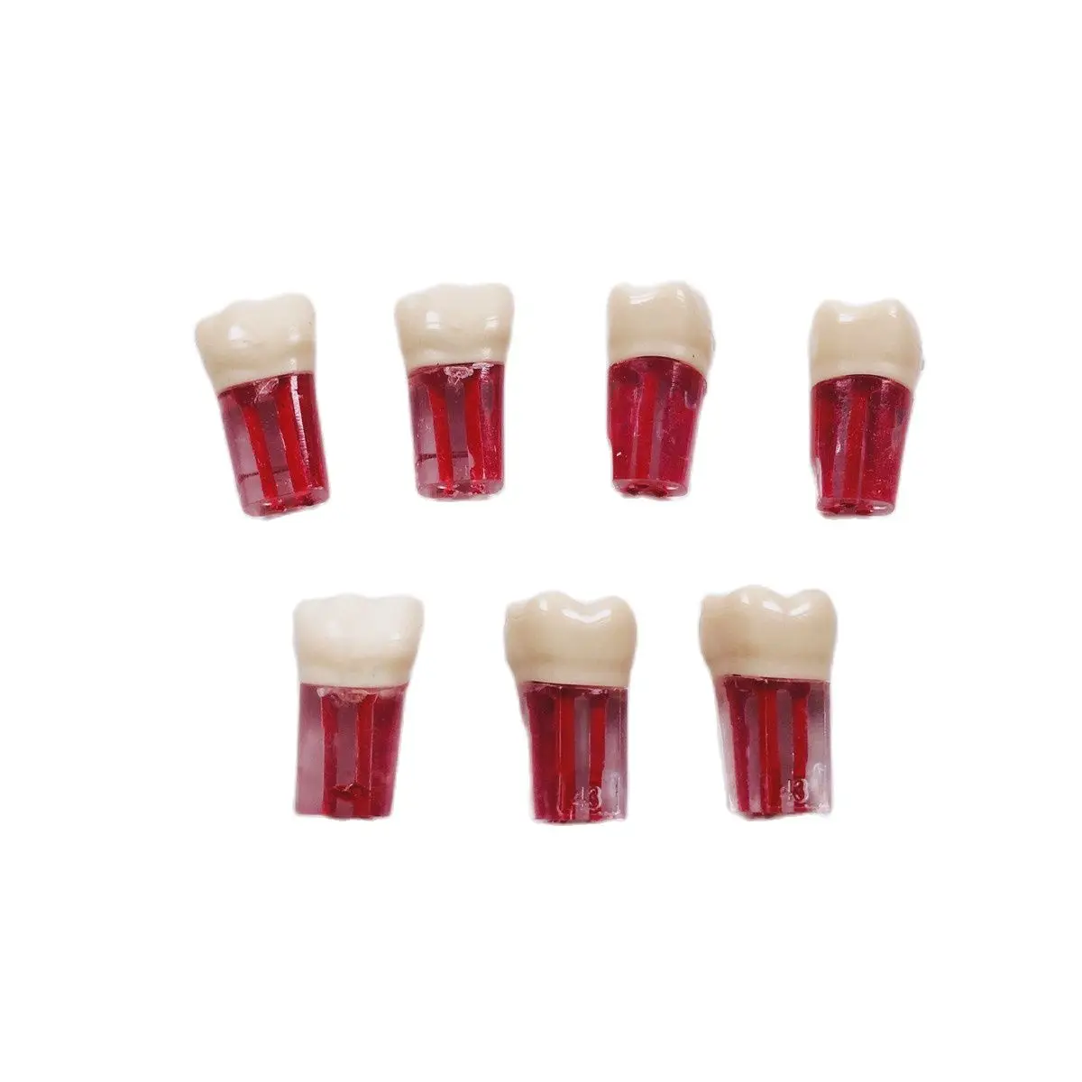 

1 ~ 100 шт. стоматологические корневые Канальные зубы, файлы полости Красной целлюлозы, модель практики 46 #