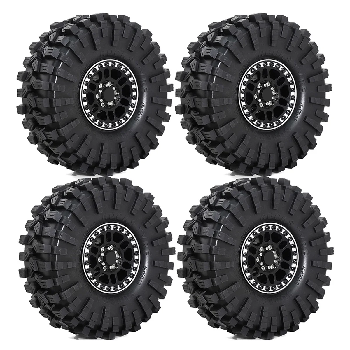 

Лидер продаж, 4 шт., обновление радиоуправляемого автомобиля, 1,9 дюйма, втулка для шин для 1/10 TRX4 90046 SCX10, аксессуары для обновления радиоуправляемого автомобиля, черный