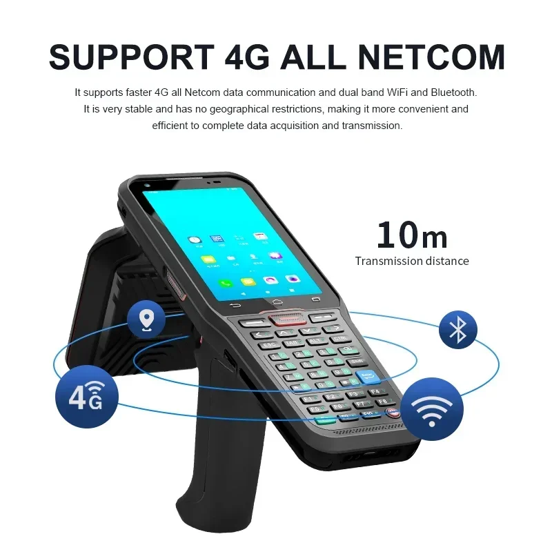 2026/BloveDream N41U PDAS Android 10.0 OS Handheld Terminal PDA with fingerprint/barcode scanner /NFC RFID reader