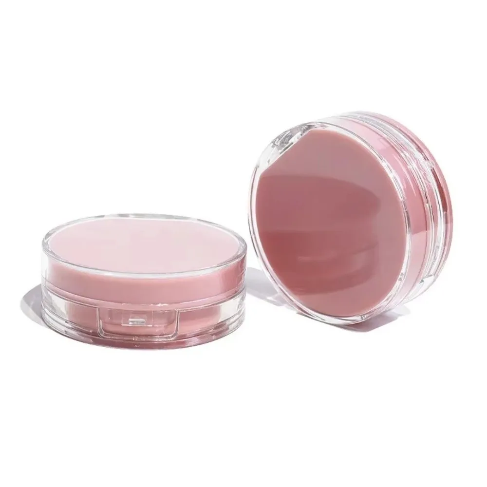 DIY Mini Empty Puff Box Transparent Portable Cosmetic Container with Mirror with Sponge Air Cushion Box For BB Cream