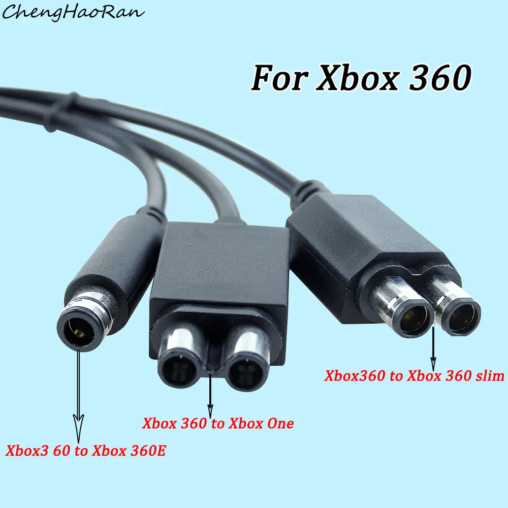 Adaptador de corriente CA para Xbox 360, convertidor de Cable de transferencia, accesorios para Xbox Slim/One/E, 1 piezas
