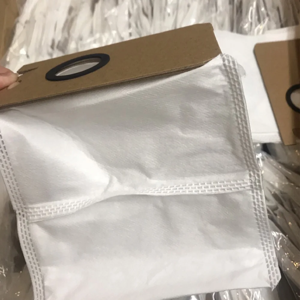 أكياس الغبار لفيومي S9 روبوت مكنسة كهربائية ، كيس الغبار مانعة للتسرب ، طقم قطع غيار ، سعة كبيرة