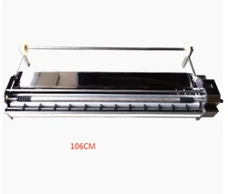 106cm Wallpaper gluing machine hand cranked stainless steel wallpaper brush glue machine glue applicator machine