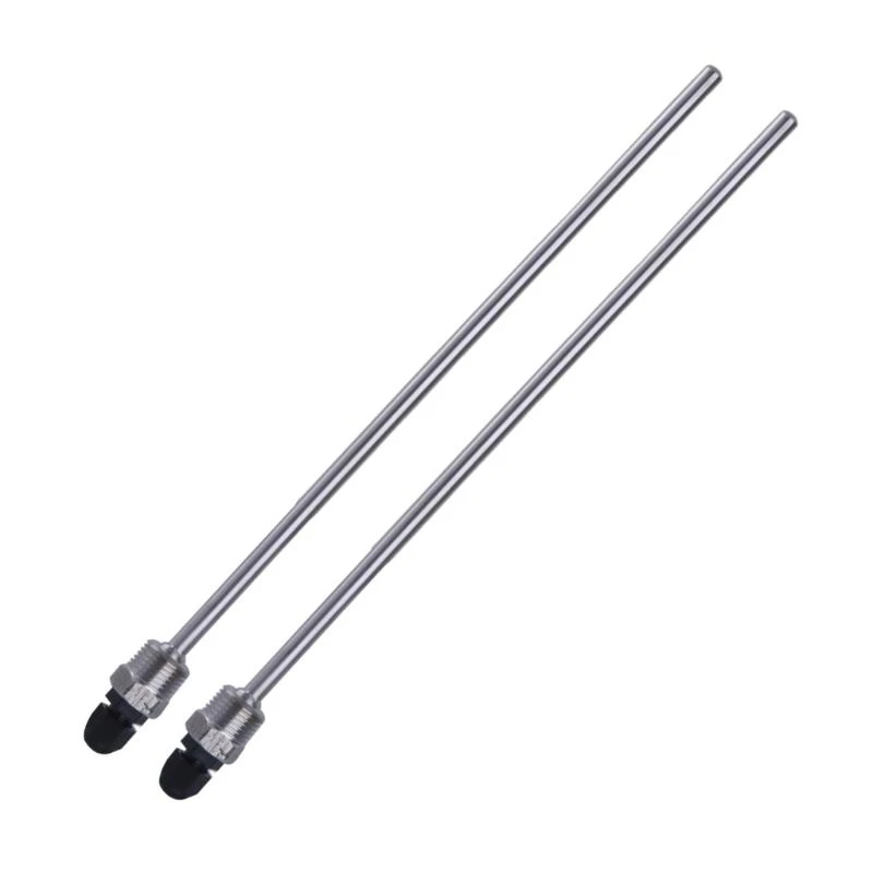 

652F 1/2Inch Stainless Steels Immersions Sleeve For Temperature Sensors 8x300mm Divings Protective Tubes Stainless Steel