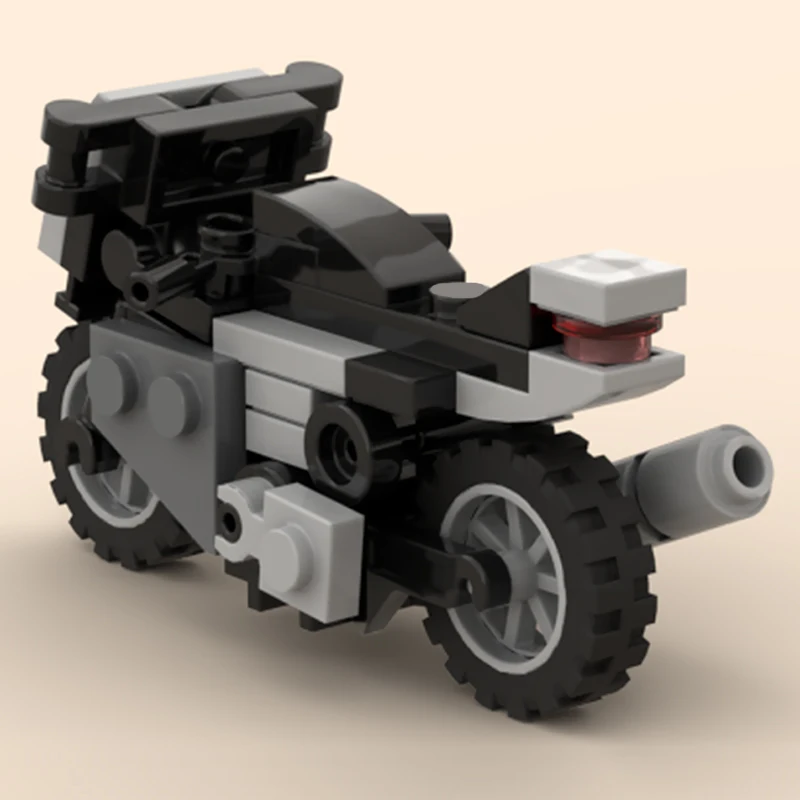 스피드 레이싱 카 모델 MOC 빌딩 블록 CBR900RR 오토바이 모듈형 기술 어린이 휴일 선물 조립 장난감 세트