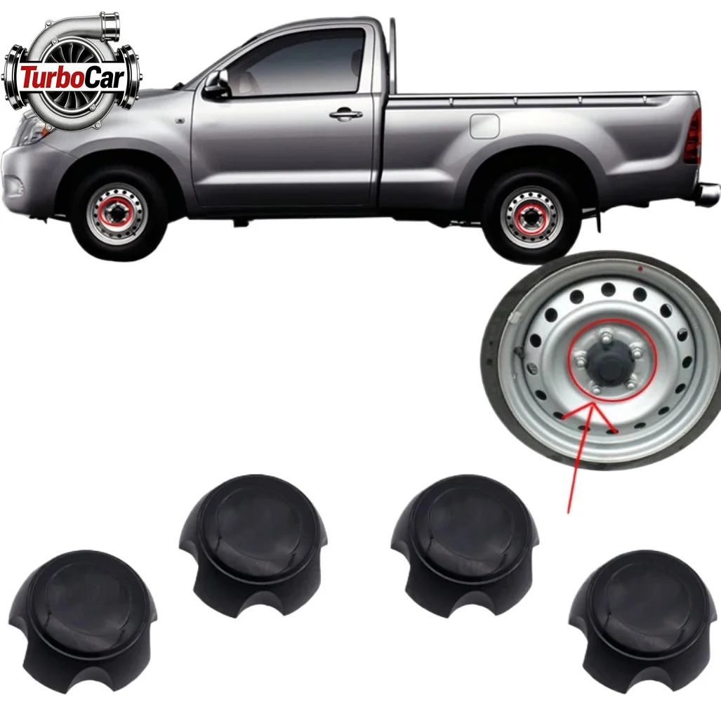 

For Toyota Hilux Kun15 1* 2* 3* TGN16 Pickup Wheel Center Cap Hub 42603-0K010 4PCS/LOT High Quality Replacement