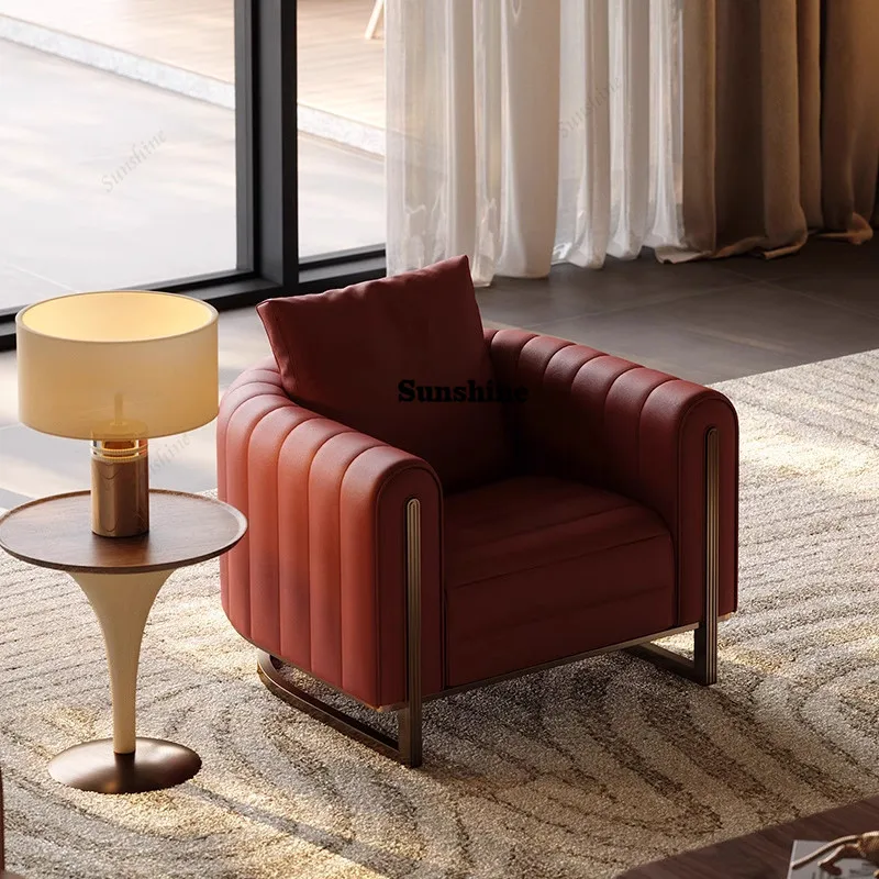 Luxury Pouf Living Room Sofas Eather Modern Individual   Living Room Sofas Lazy Gaming Tumbonas Playa Trendy Furniture