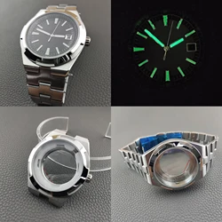 Miyota 8215 41MM Case Stainless Steel Case Luminous Dial Watch Accessories Suitable For Miyota 8215 DG2813 Movement