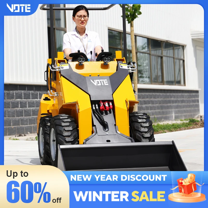 Factory Directly Sale Mini Loaders EPA Engine Minicargador Wholesale Customize Skid Steer Loader High Efficiency Small Loader