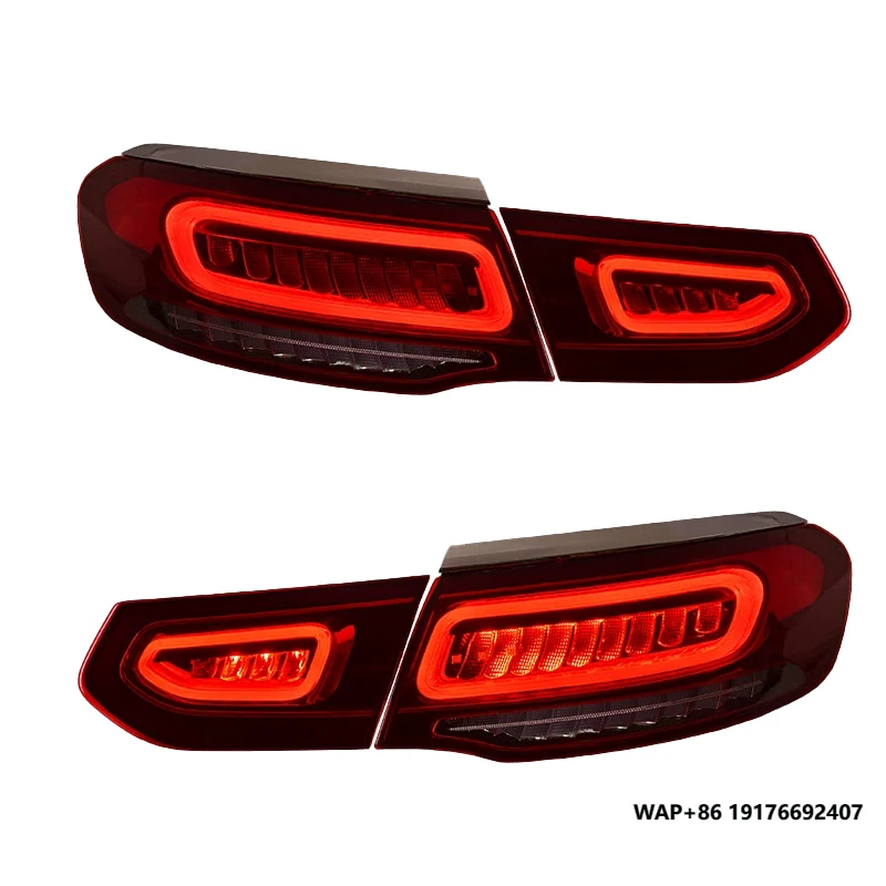

YU GUANG for Mercedes Benz GLC 200 260 300 Coupe 2016-2019 LED Rear Lights Rear Lamp X253 W253 Tail Light Upgrade Taillamp