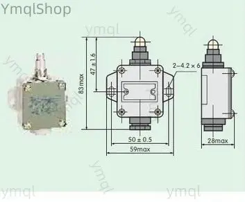 Replacement Mechanical Travel Limit Switch JW2-11H/L Industrial Control Parts