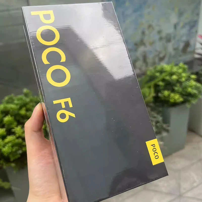 POCO F6 Smartphone Global Version Snapdragon 8s Gen 3 90W Turbo Charging 5000mAh Battary