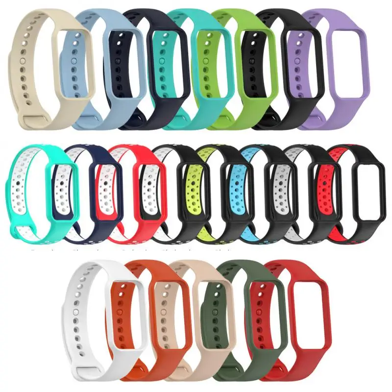 Silicone Band Strap For XiaoMi Redmi Smart Band2 Watchstrap For Redmi Band 2 WristBand Bracelet Replacement Belt Watch Strap