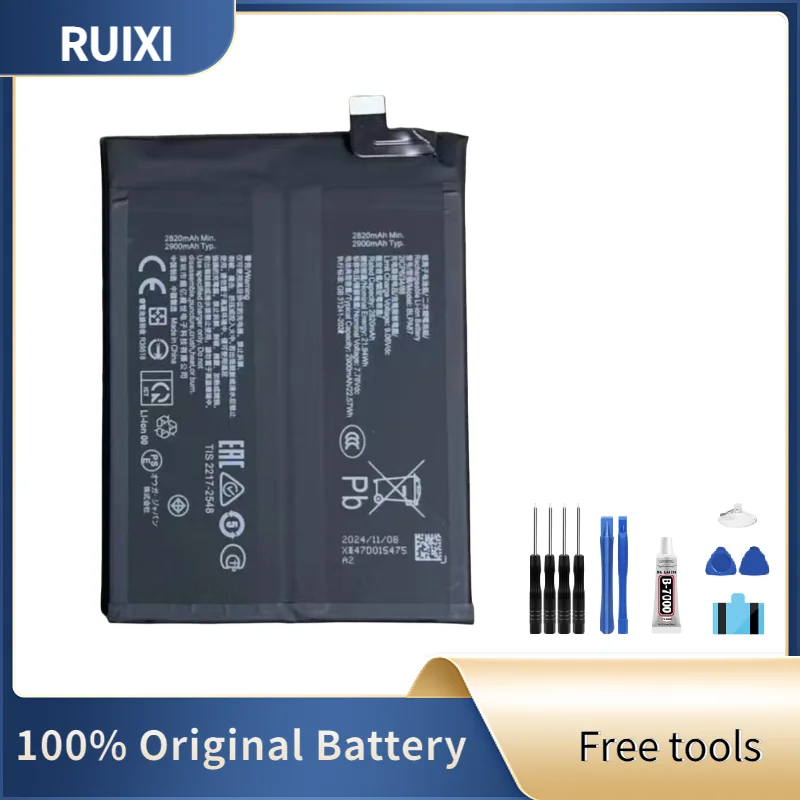 RUIXI BLPA87 5800mAh Battery For OPPO Realme GT6 Mobile phone